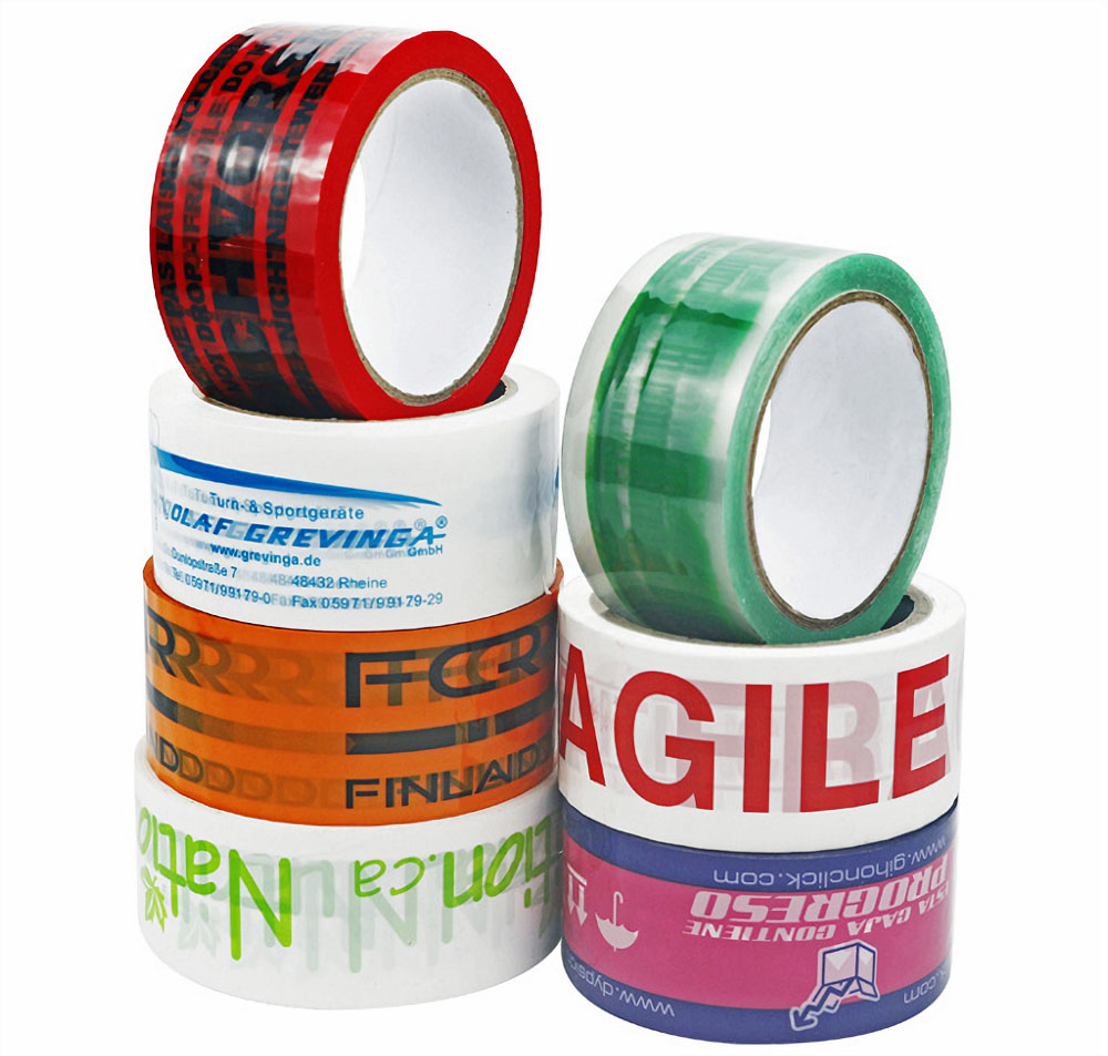 China Manufacturer Factory Custom Tape Logo Printing Logo Printed 